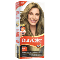 DutyColor 8.0 Louro Claro - Coloração Permanente