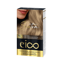 Eico Seu Tom - Coloração Louro Claro Acinzentado 8.1