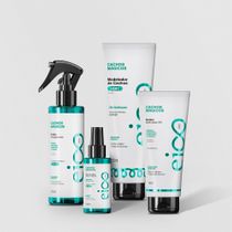 Eico Pro Kit Finalização Cachos 4 Produtos - Cachos Mágicos