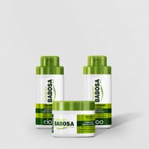 Tratamento Kit Básico com Máscara 270g 3 Produtos - Babosa