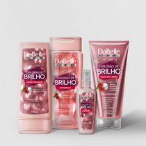 Kit DaBelle Hair Intense Uso diário e Finalização - Explosão de Brilho