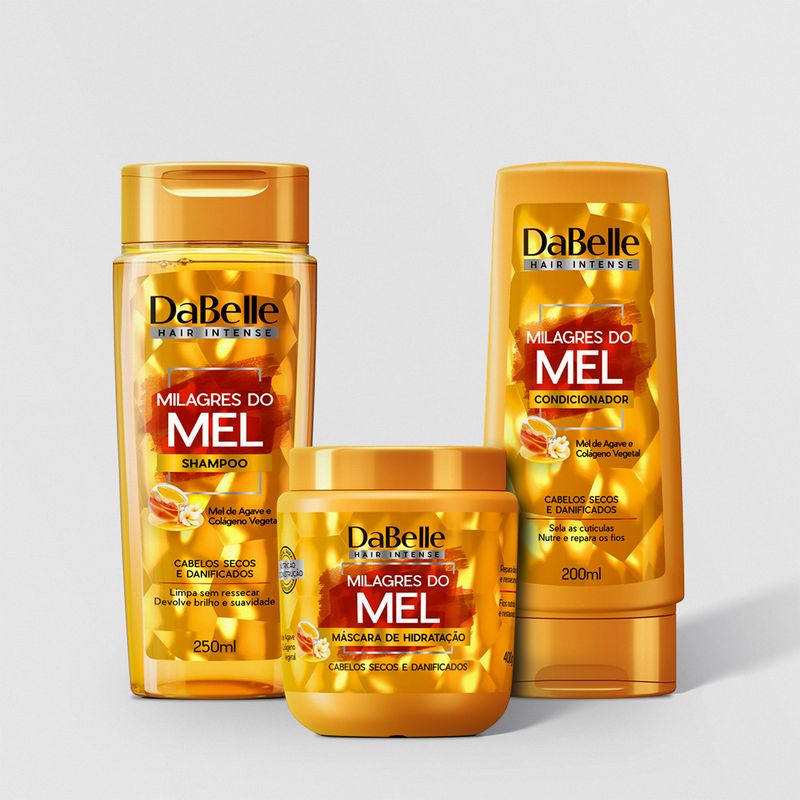 Kits-Milagres-do-Mel-DaBelle---shampoo-250ml---condicionador-200ml---mascara-400g--3-produtos--