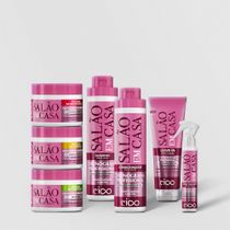 Salão em Casa Kit Completo 800ml 7 Produtos - Cronograma Profissional