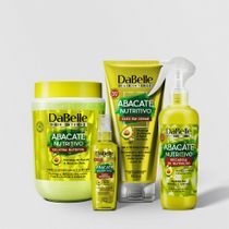 Dabelle Kit Finalização 800g 4 Produtos - Abacate Nutritivo