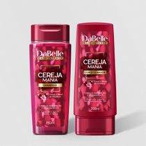 Kit Shampoo e Condicionador Hidratação e Brilho Cereja Mania 450ml - DaBelle