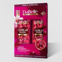 Kit Shampoo + Condicionador Hidratação e Brilho Cereja Mania 585ml - DaBelle