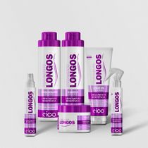 Tratamento Kit Completo 800ml 6 Produtos - Longos