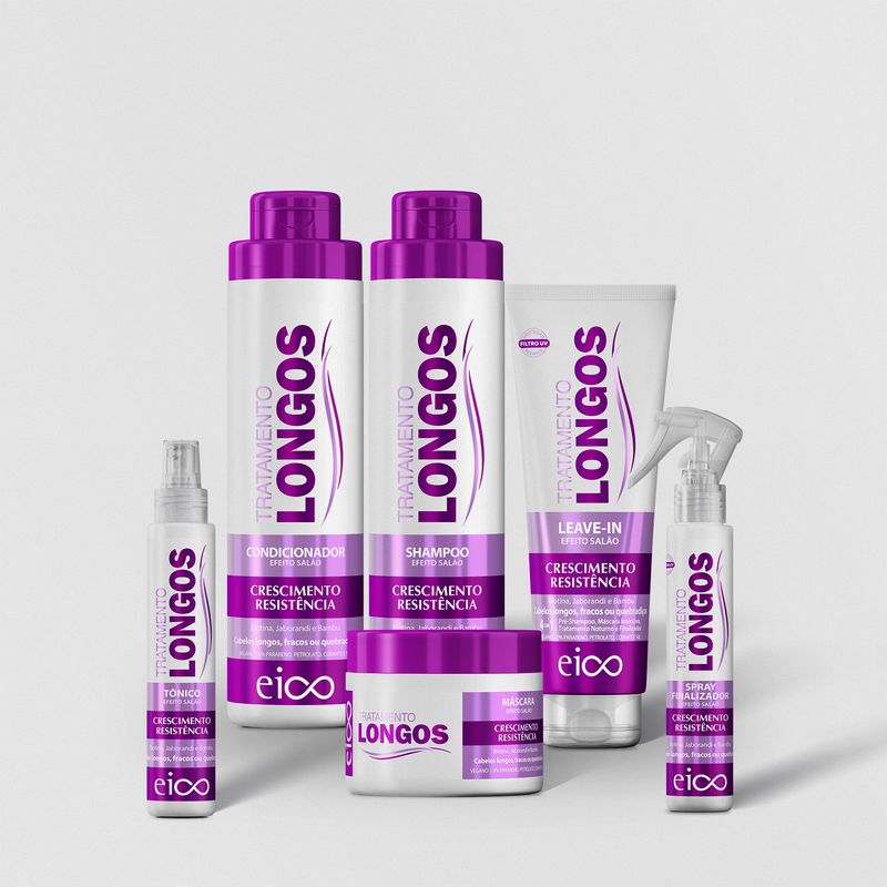 Deslisa - Shampoo 800ml + condicionador 800ml + spray + leave-in + mascara 270ml + oleo